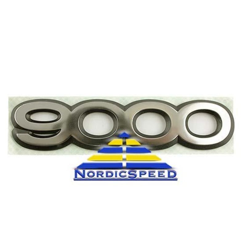 9000 Emblem Rear OEM SAAB