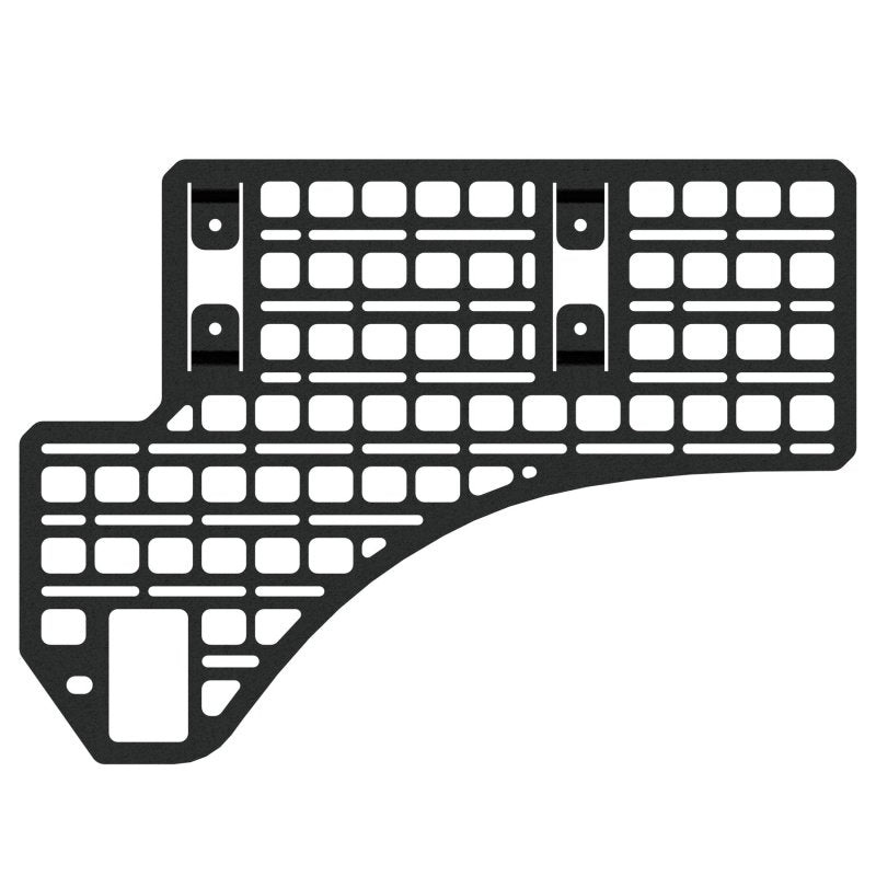 BuiltRight Industries 2019+ RAM 1500 5ft7in Bed Bedside Rack System – Passenger Front Panel