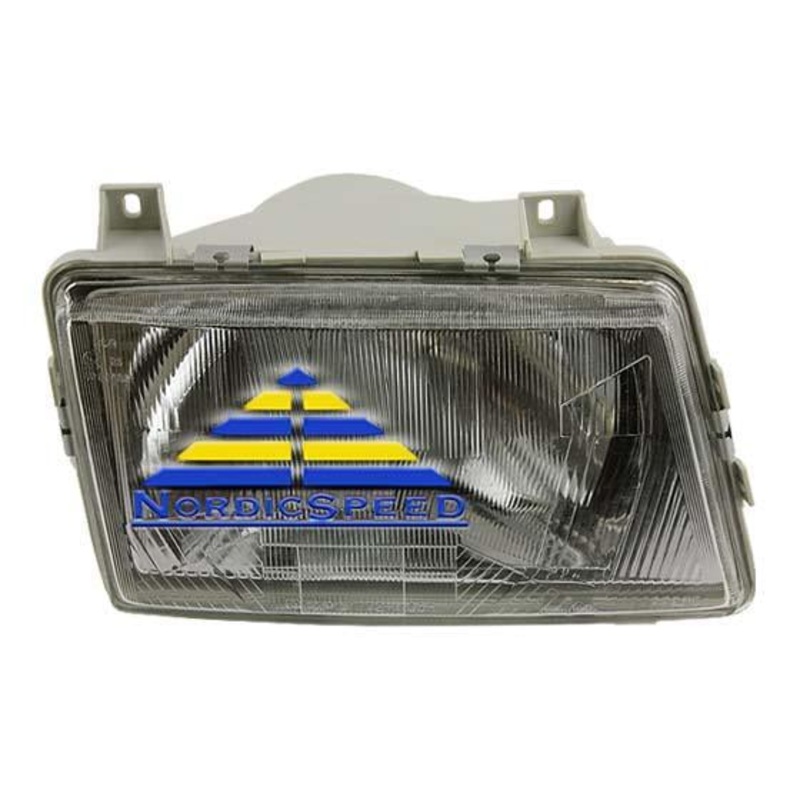 E-Code Head Light Assembly H4 86-1990 RH Pass. Side OEM Style