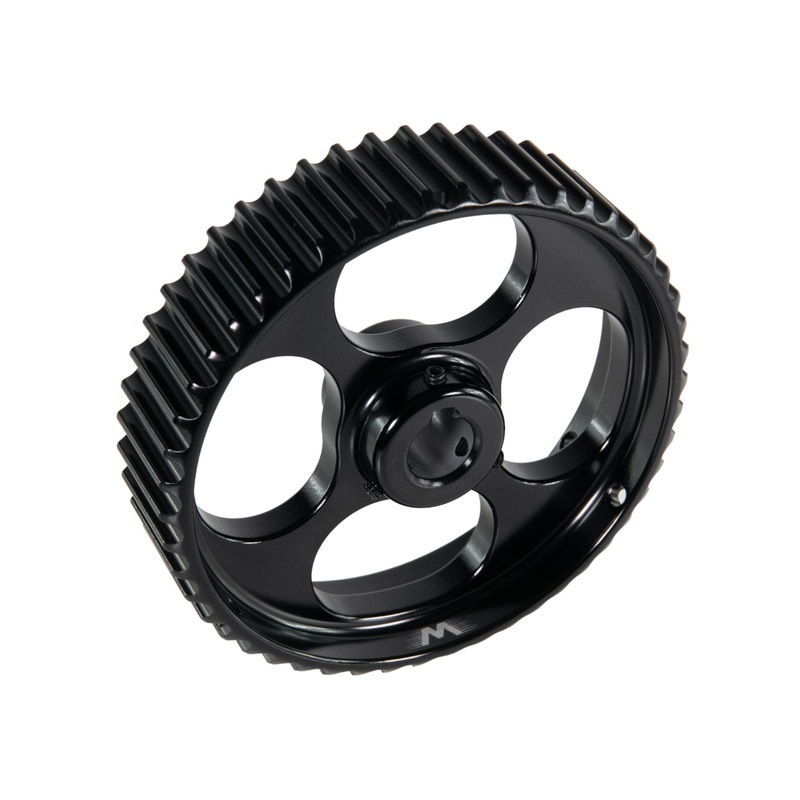 Fluidworks 50 Tooth HTD Pulley 1.25″ Wide 5/8″ Shaft 3/16″ keyway