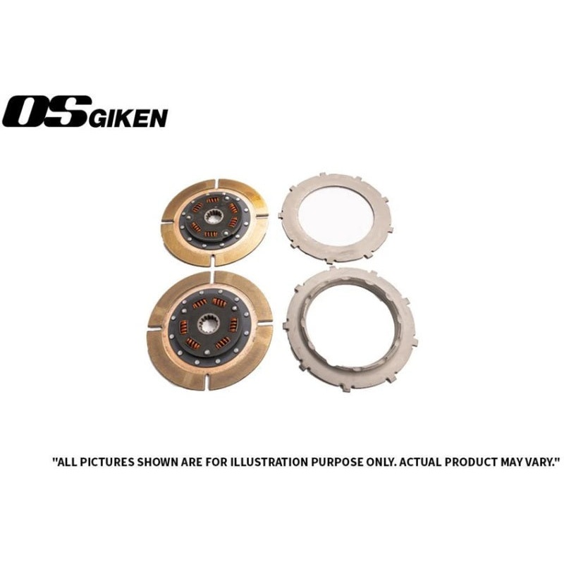 OS Giken STR Twin Plate Clutch for Toyota FA20A GT86 Overhaul Kit A