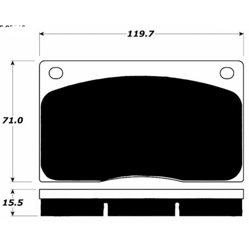 Porterfield Brake Pads for 1978 JAGUAR XJ-S