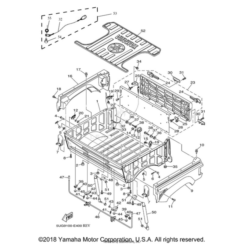 Damper Bracket by Yamaha