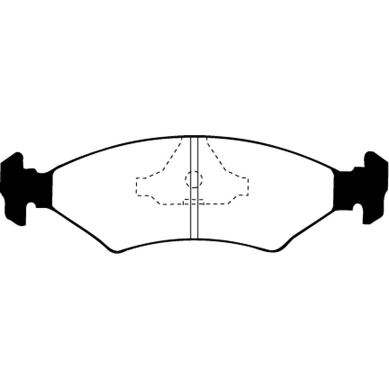 EBC 81-85 Ferrari Mondial 2.9 QV Greenstuff Rear Brake Pads