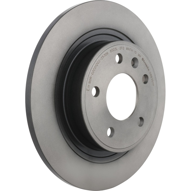 PRIME UV Coated Rear Disc Brake Rotor – 08.B351.11