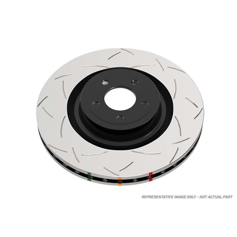DBA 01-04 Outback 2.5L/3.0 H6 Rear Slotted 4000 Series Rotor