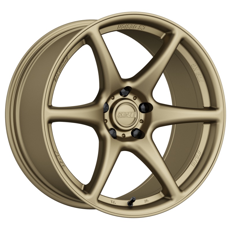 Kansei K11B Tandem 19×10.5in / 5×114.3 BP / 12mm Offset / 73.1mm Bore – Bronze Wheel