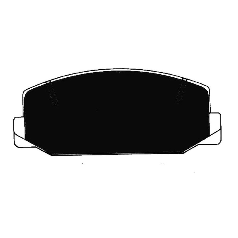 Porterfield Brake Pads for 1970 TOYOTA COROLLA 1600 2TC Eng.