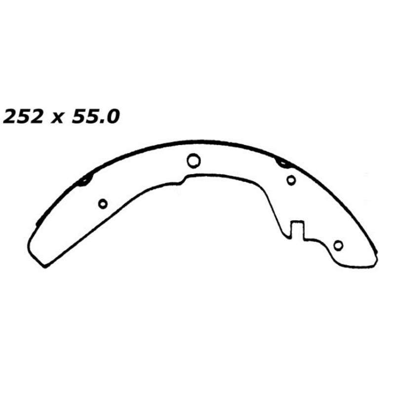 Porterfield Brake Shoes for 1989 VOLKSWAGEN VANAGON