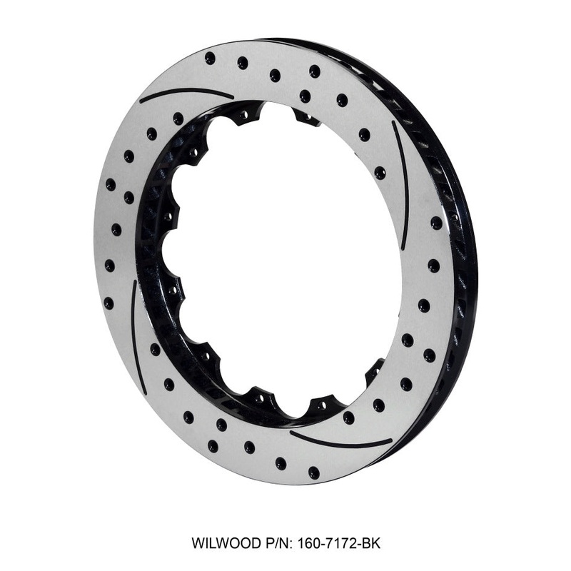 Wilwood Rotor-SRP48 SPC-37-RH-BLK-Drill 12.88 x 1.25 – 12 on 8.75in