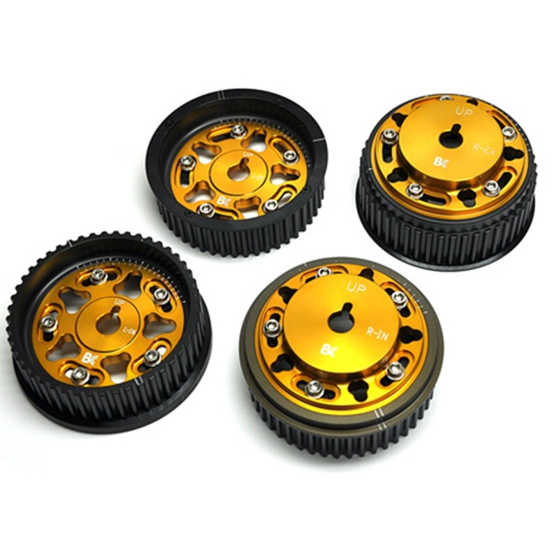 Brian Crower (BC) ADJUSTABLE CAM GEARS – Black (Subaru EJ205 – WRX / EJ257 – STi) – Set/4