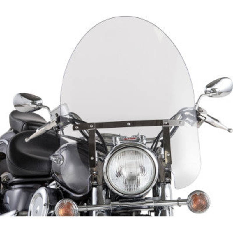 Classic Windshield – 22″ – Oversized – Clear by Slipstreamer