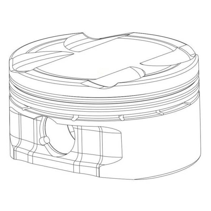 CP Piston & Ring Set for Honda 2.0L K20C1 – Bore (3.38in) – Stroke (85.9mm) – Comp Ratio (10.0)