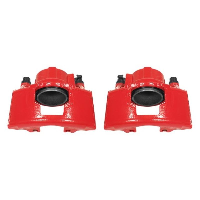 Power Stop 1994 Chevrolet Blazer Front Red Calipers w/o Brackets – Pair
