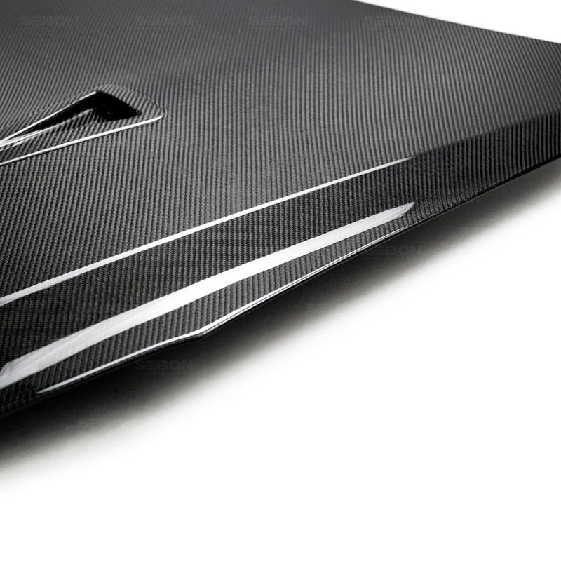 SEIBON OEM-Style Carbon Fiber Hood – 09-10 Nissan GT-R (R35)