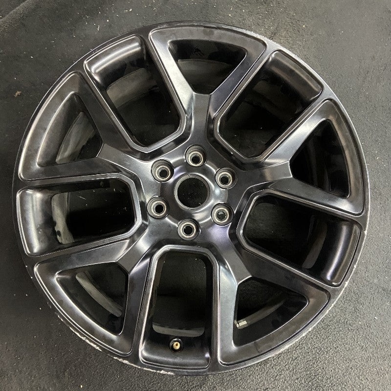 22″ DODGE 1500 PICKUP 20 6 lug 22×9 5 spoke opt WPH black Original OEM Wheel Rim