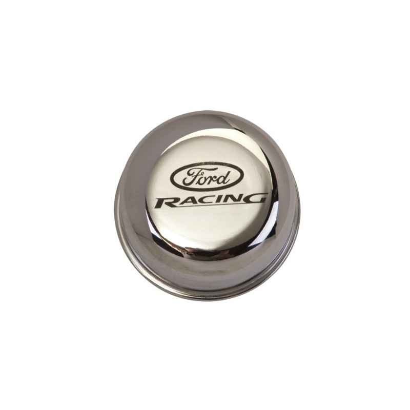 Ford Racing Chrome Breather Cap W/ Ford Racing Logo