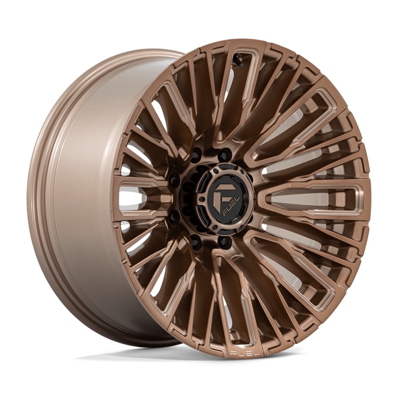Fuel Wheels D850 Rebar 20″ 8×180 Platinum Bronze Milled