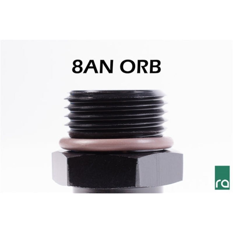 Radium 8An Orb Swivel Banjo To 3/8In Sae Male | Universal (20-1000-08375)
