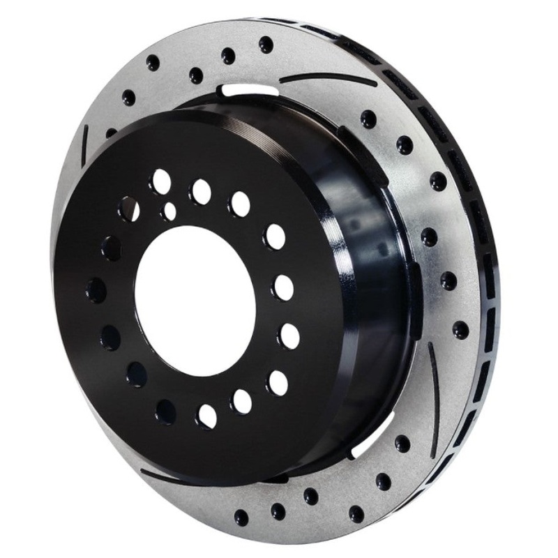 Wilwood Rotor-1.91in Offset-SRP-BLK-Drill-LH 12.19 x .810 – 5 Lug