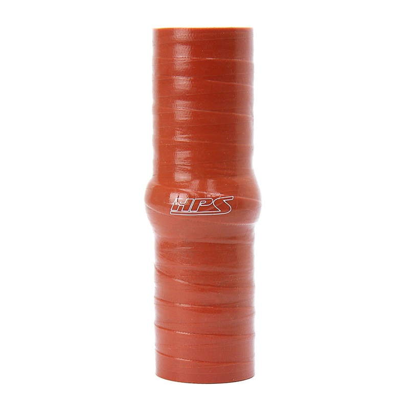 HPS 1-1/4″ Silicone Single Hump Coupler Hose Hot Side, Ultra High Temp 4-ply Aramid Reinforced, Max. Temperature: 500F