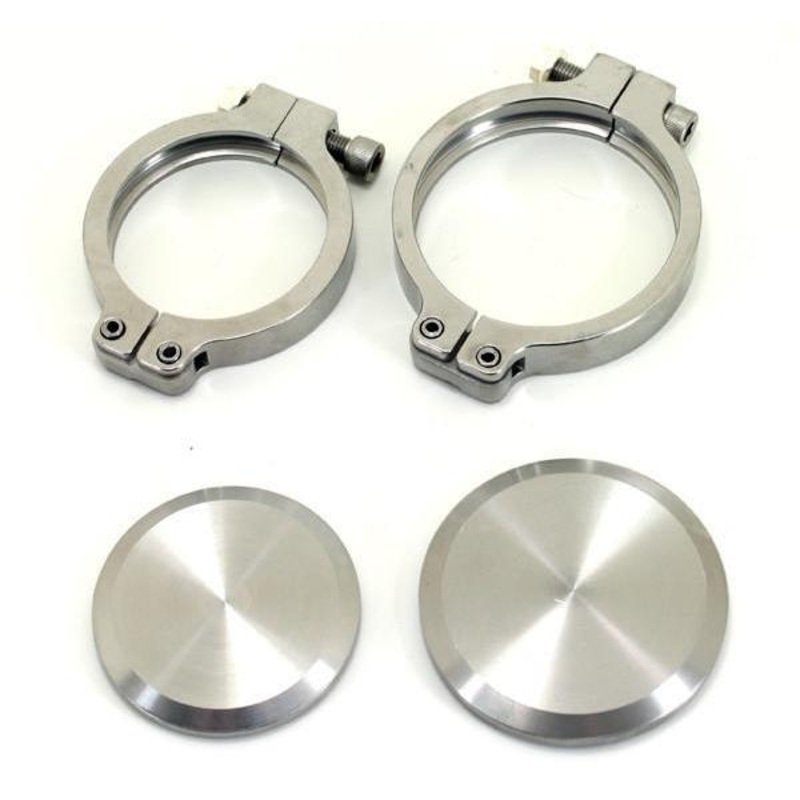 PLM Block Off Flange & Clamp For Tial 44mm MVR Wastegate EWG Universal | PLM-BO-FLANGE-44MM-TIAL-CLAMP