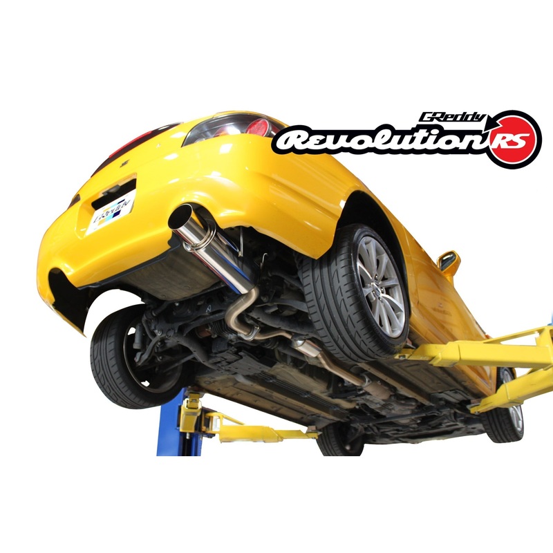 GReddy Revolution RS 63.5mm Cat-Back Exhaust – 00-09 Honda S2000 (AP1/AP2)