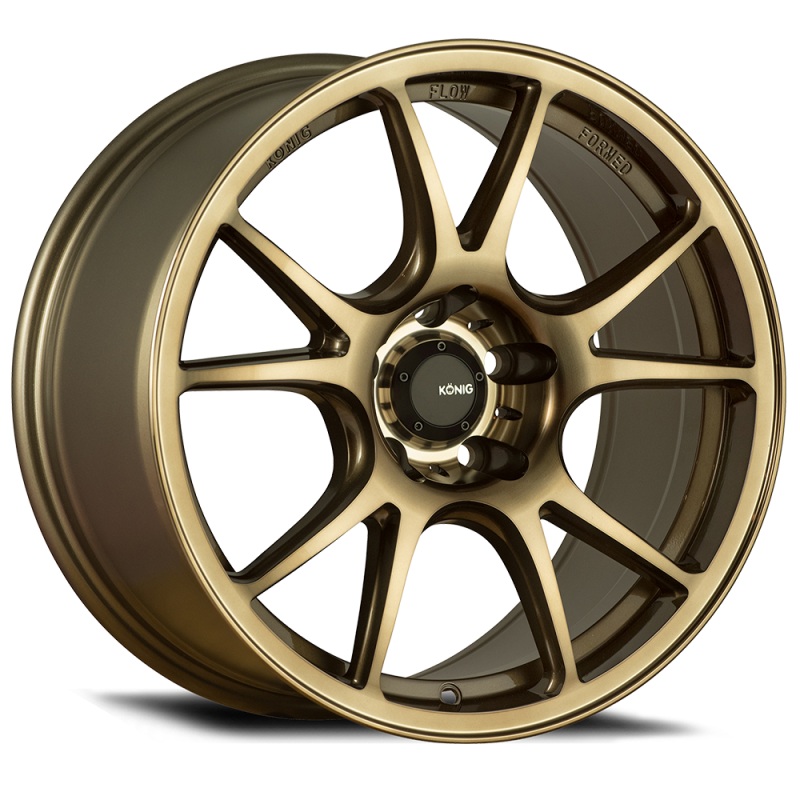 Konig Freeform 15×8 4×100 ET25 Radium Bronze