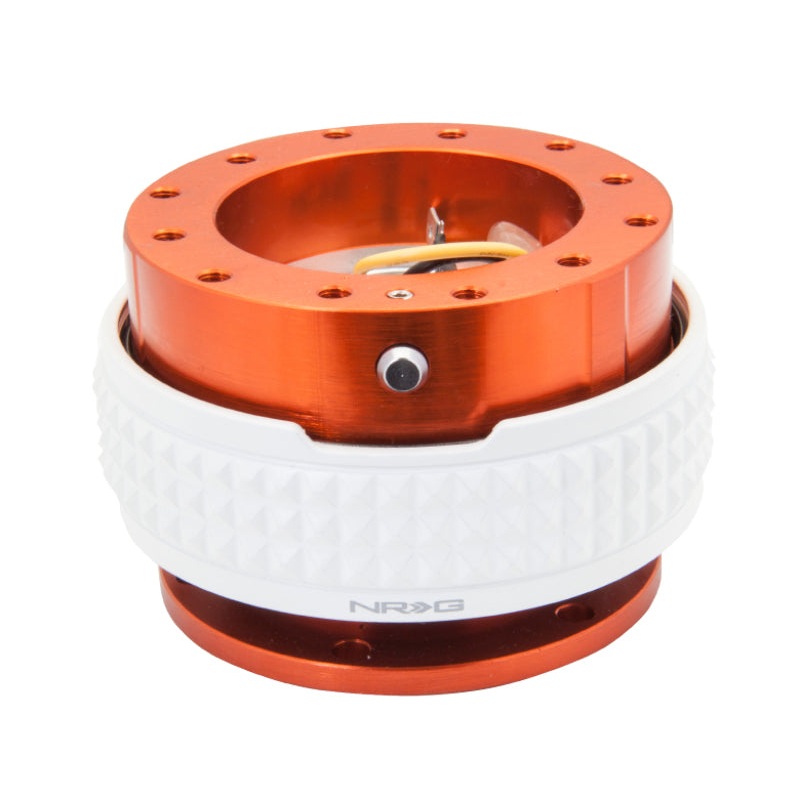 NRG Quick Release Kit – Pyramid Edition – Orange Body / Glow In The Dark Pyramid Ring