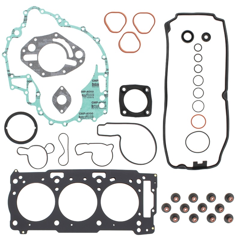 Vertex 611214 Pistons 2005 180 Challenger 215 SC Jet Boat 1494cc Complete Gasket Kit w/ Seals