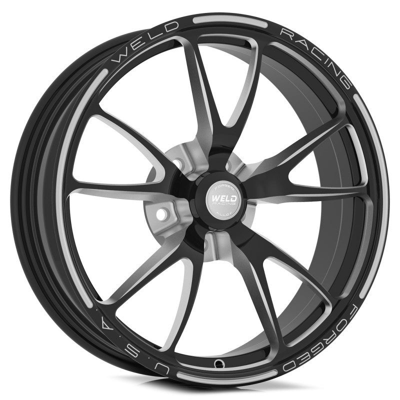 Weld Full Throttle 1-Piece 17×3.5 / Strange Spindle MT / 1.75in. BS Black Wheel – Non-Beadlock