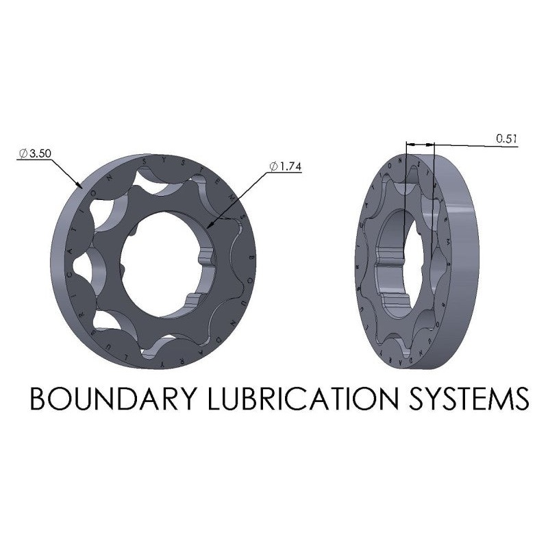 Boundary 05-14 Ford Modular Motor/Shelby GT500 3V 4.6L/5.4L V8 Billet Oil Pump Gear