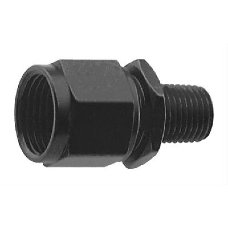 Fragola -10AN Female Swivel To 3/8 NPT – Black
