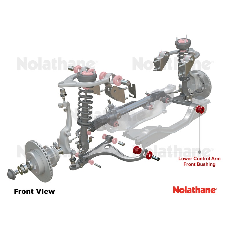 Nolathane Front Control Arm – Lower Inner Front Bushing Kit | 1990-1999 Mazda Miata (REV028.0040)