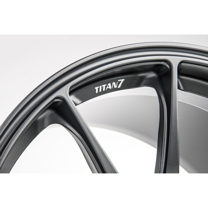 Titan 7 T-R10 Wheel 18×9.5 5×120 35mm Satin Titanium