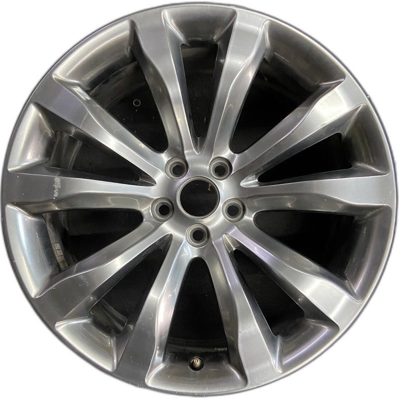 20″ 300 15-22 20×8 alloy 10 spoke flared spoke polished Original OEM Wheel Rim
