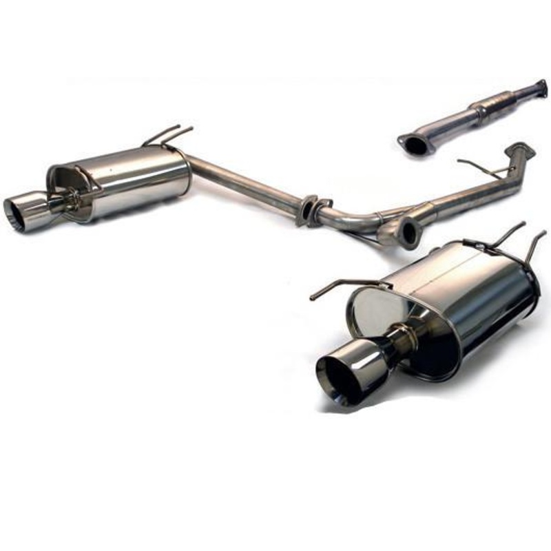 2003-2006 Acura TSX Medallion Touring Dual Muffler Catback Exhaust by Revel VLS (T70093)