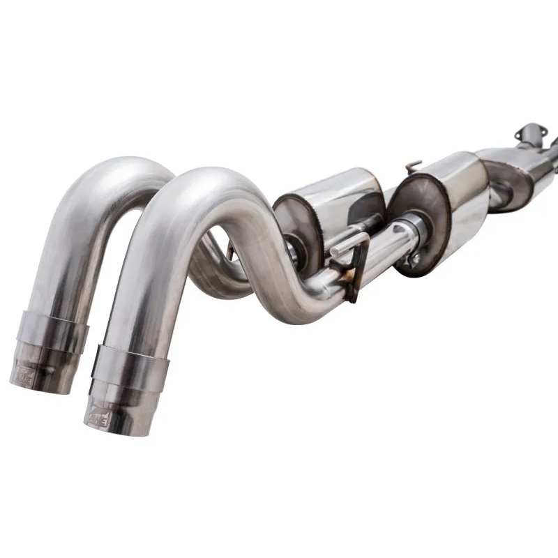 AWE 0FG Exhaust with BashGuard for 3rd Gen Tacoma – No Tips (3015-31826)