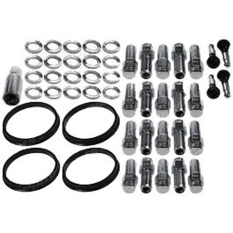 Race Star 14mmx2.0 Lightning Truck Closed End Deluxe Lug Kit – 20 PK