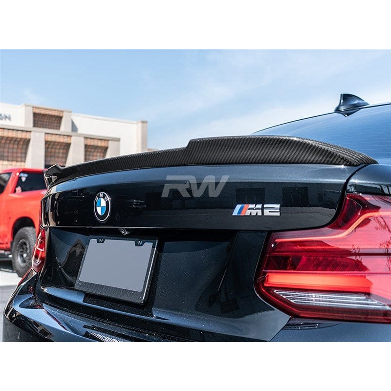 RW Carbon CS Style Carbon Fiber Trunk Spoiler – BMW / F22 / F87