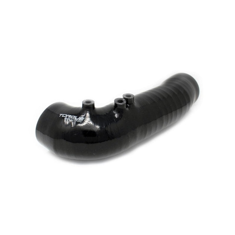Torque Solution 02-07 WRX / 04-21 STI / 04-08 FXT 3 Inch Non Recirculating Style Turbo Inlet Hose Black | TS-SU-565-NR