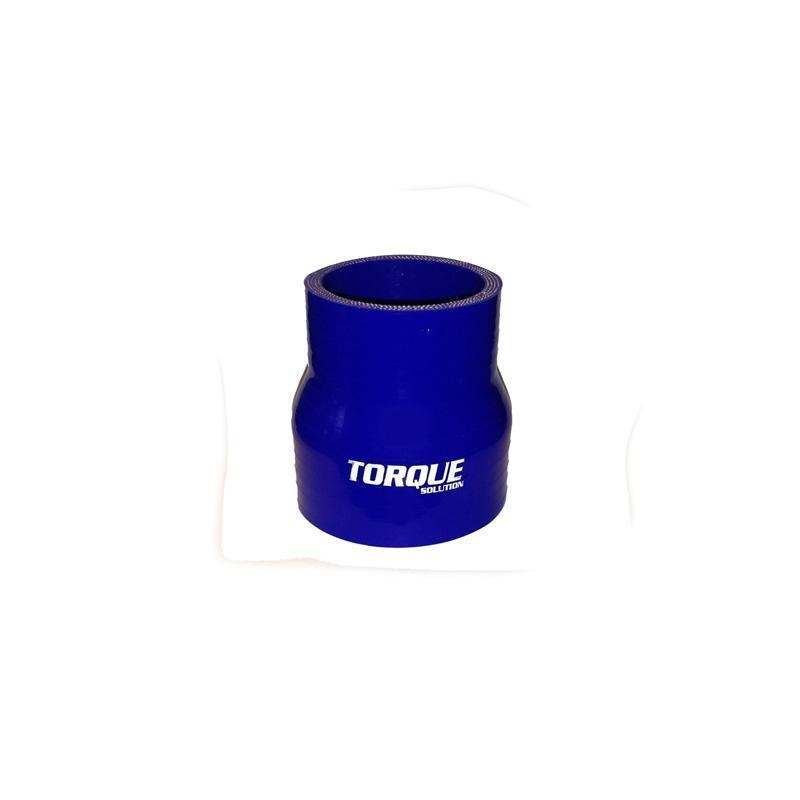 Torque Solution 2″ to 2.5″ Transition Silicone Coupler – Blue (TS-CPLR-T225BL)