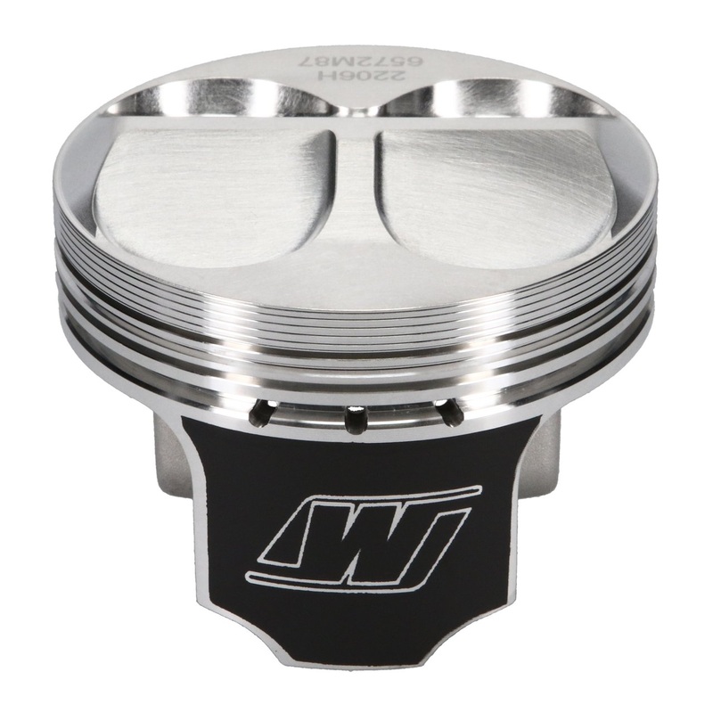 Wiseco 6572M87 Honda 4v DOME +6.5cc STRUTTED 87MM Piston Shelf Stock