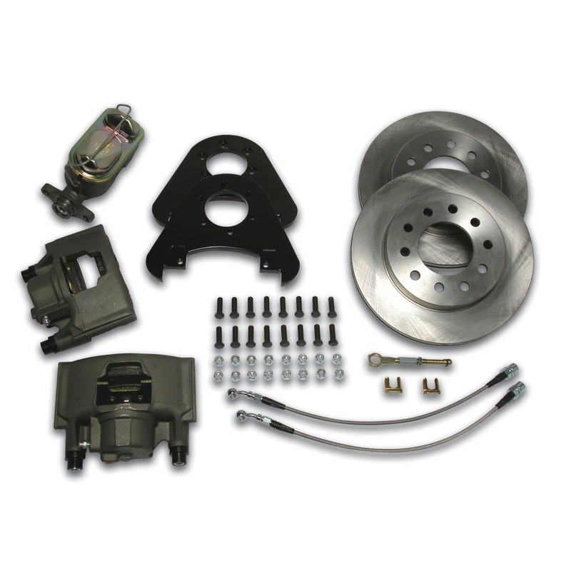New Direct Fit Front Drum to Disc Brake Conversion Kit W/Rotors. A159
