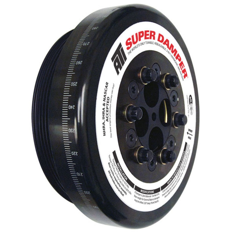 ATI Damper – 8.074in – Steel – 8 Grv – Cummins – 4BT – 6BT – 3.9L – 5.9L – 3 Ring – Diesel