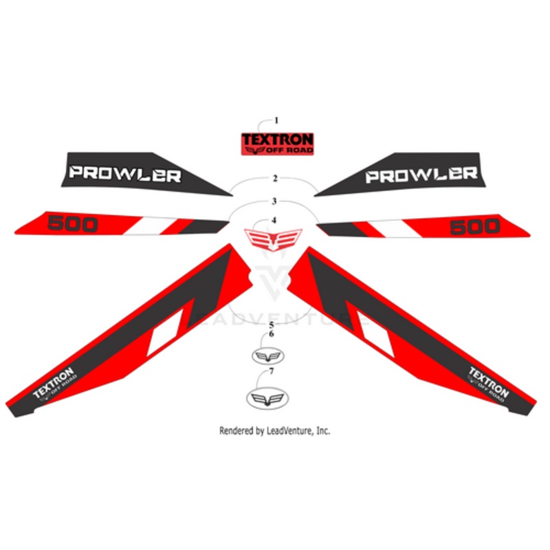 Decal Textron Off Road by Arctic Cat