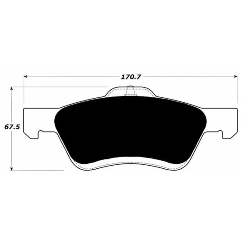 Porterfield Brake Pads for 2008 FORD ESCAPE