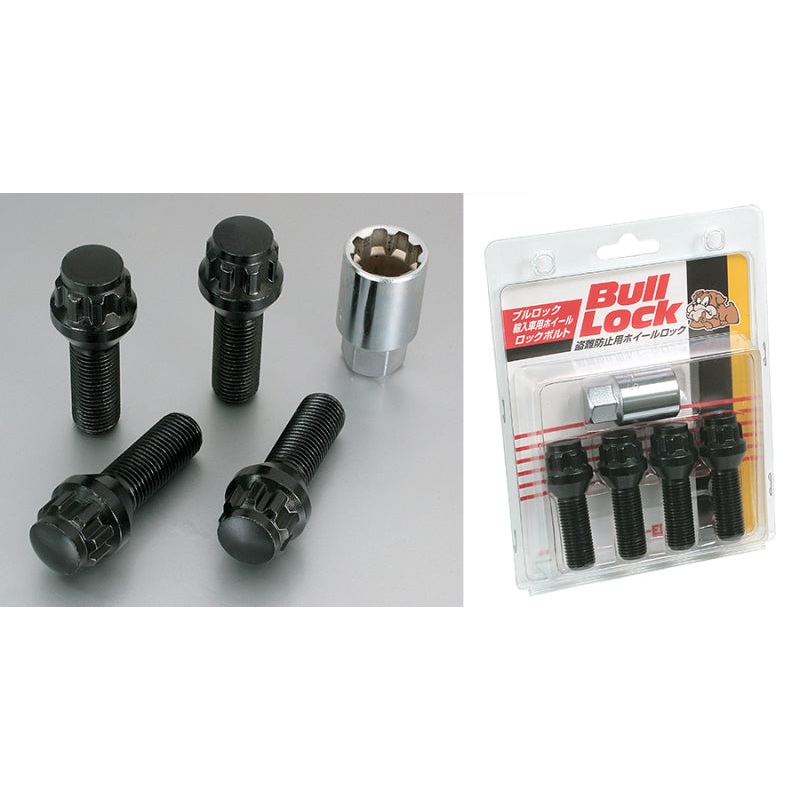 Project Kics Black Kics Bull Lock Bolt 12X1.50 28Mm Black – 12X1.50