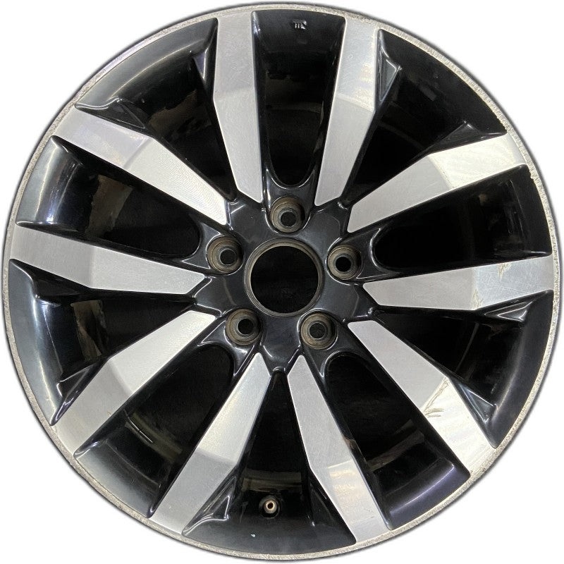17″ CIVIC 13 17×7 alloy 5 spoke double spoke black inlay factory Original OEM Wheel Rim