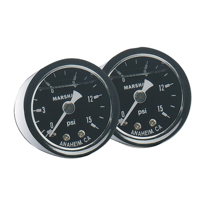 Fragola Fuel Pressure Gauge 0-100 PSI Dry